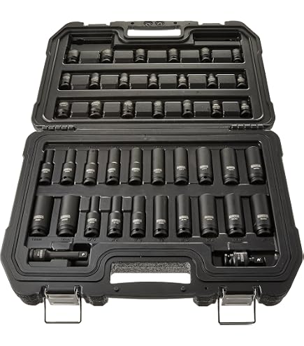 DEWALT Impact Socket Set, SAE, Combination Set, 1/2-Inch Drive, 28