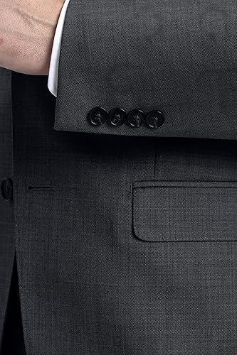 Calvin Klein Men's Slim Fit Suit Separates Wool Jacket Pants