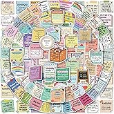 Joyppy 150 PCS Positive Affirmation Stickers, Mental Health Inspirational Motivational Encouraging Self Love Care Quote Sticker Pack for Water Bottles Laptops Planners Decals Students Teens Adults