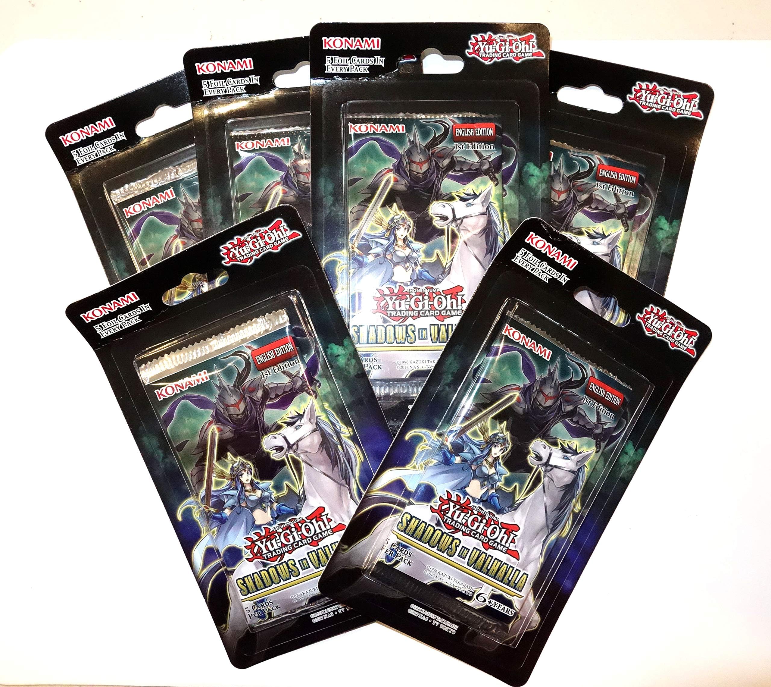 Yu-Gi-Oh! - Shadows in Valhalla - 6X Blister Packs - Factory Sealed - 1st Ed.