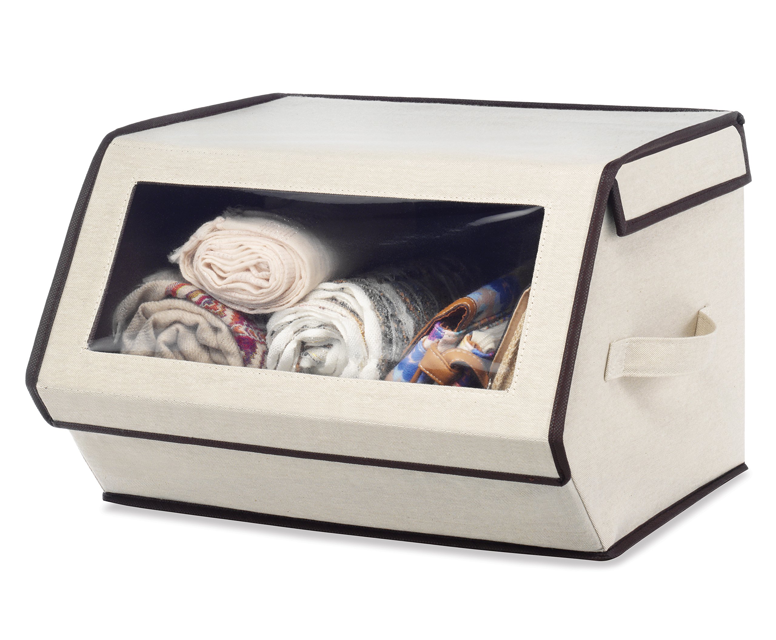 Whitmor Fashion Canvas Stackable Window Box