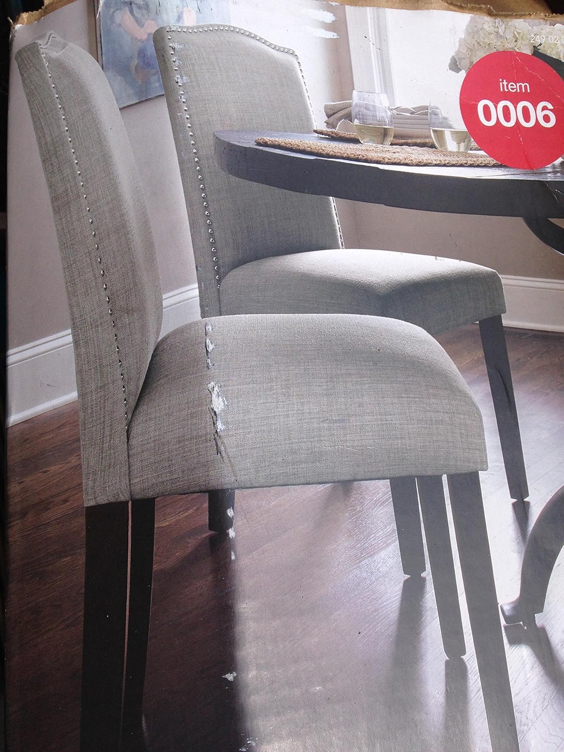 target camelot nailhead dining chair