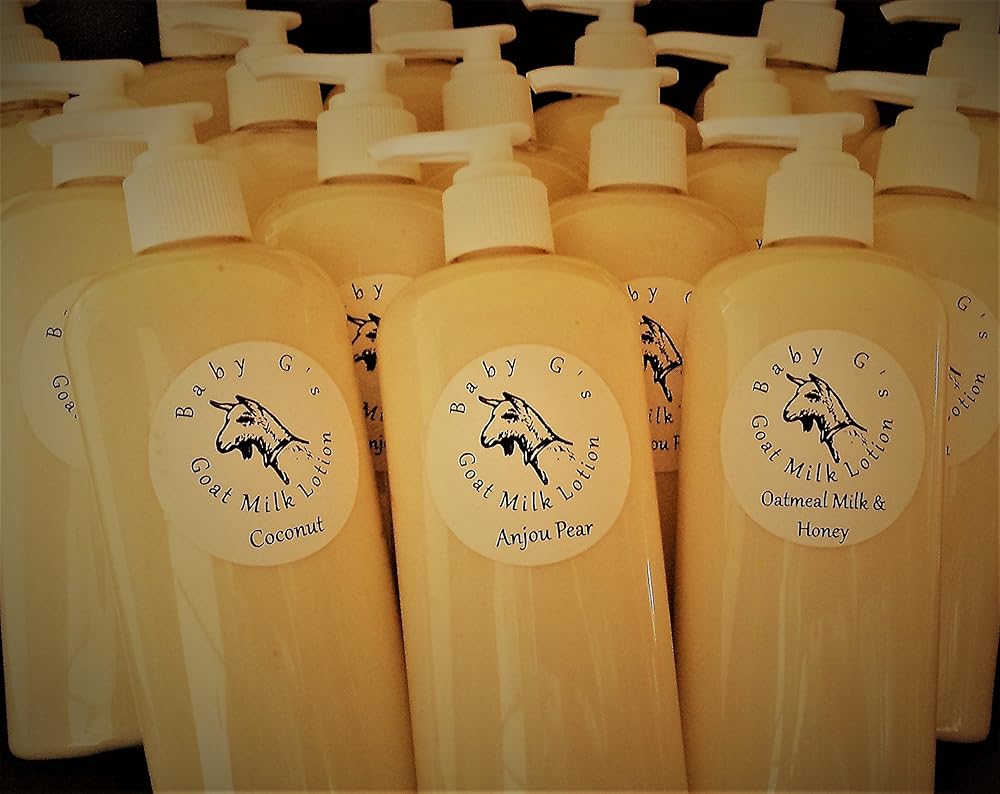 Goat Milk Lotions by Baby G Soaps, 50 Off Closeout Sale