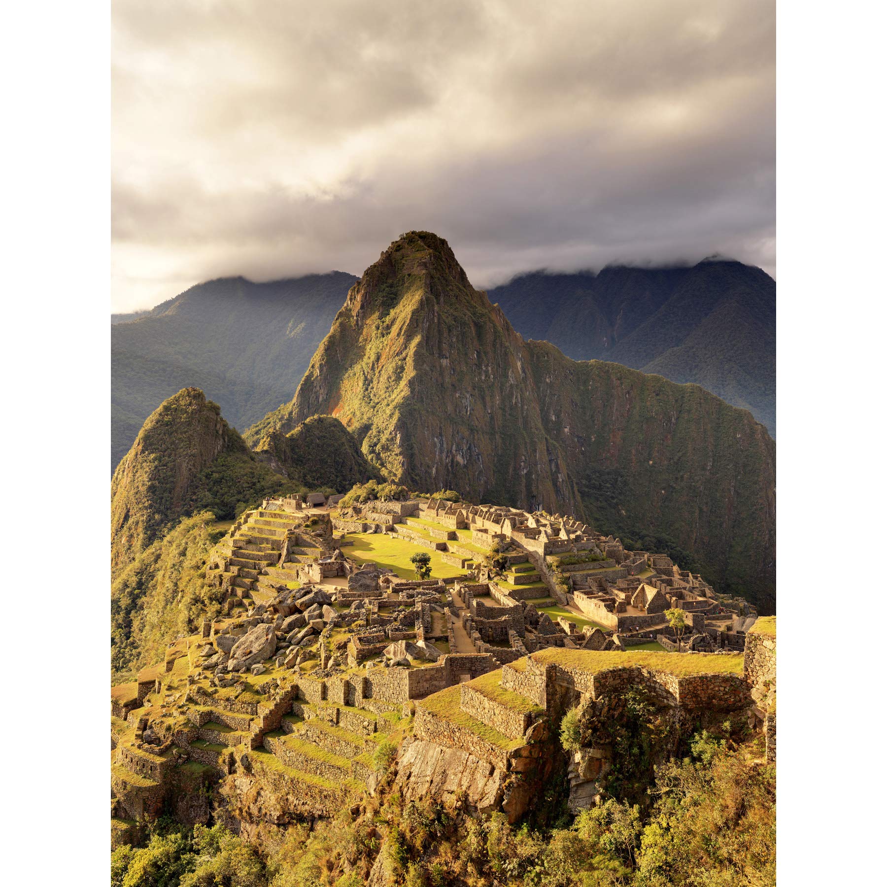 St Amant Macchu Picchu Cusco Peru Landscape Photo Premium Wall Art Canvas Print 18X24 Inch