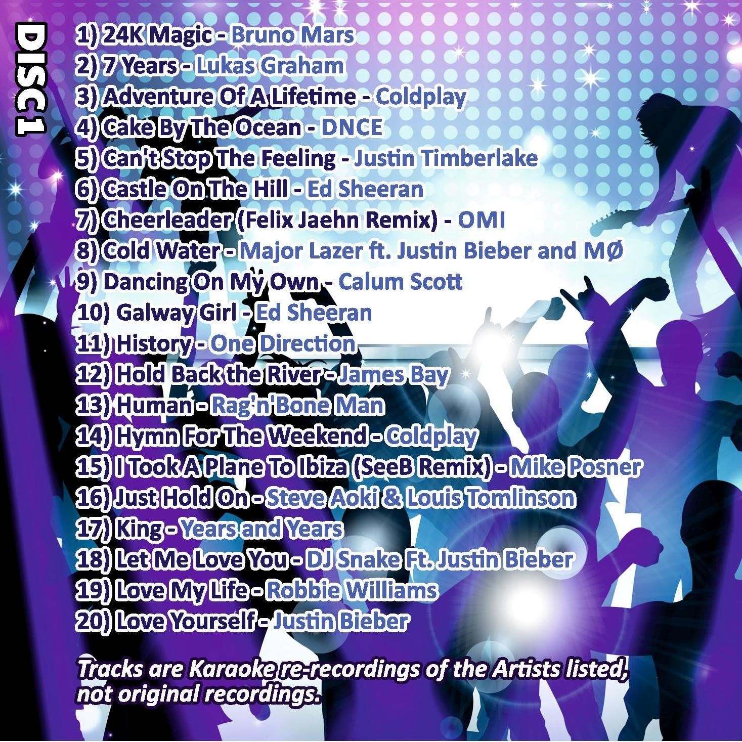 Mr Entertainer Big Karaoke Hits of Chart Boys - Double CD+G (CDG) Pack. 40 Top Songs, Multicolour - Image 3