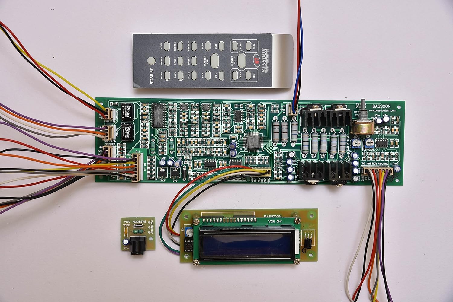 5.1 home theater remote kit with display