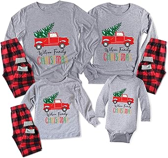 custom christmas pjs