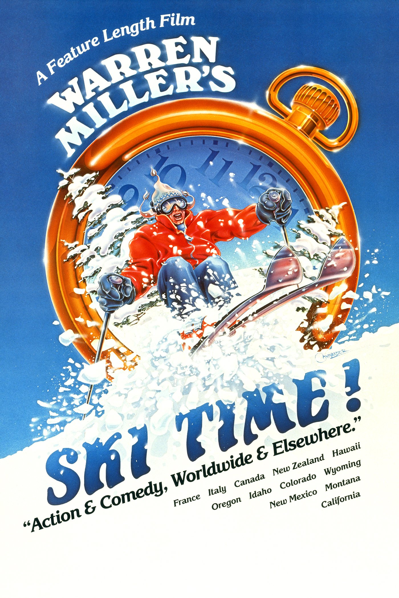 Warren Miller's Ski Time John Kirscher, Scott