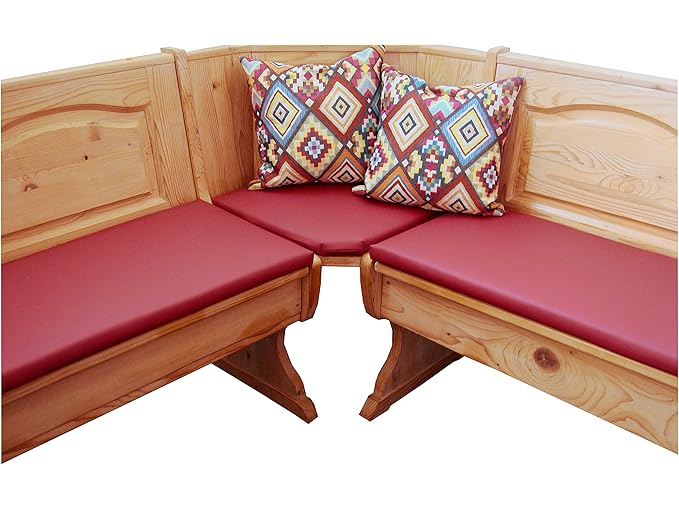 bequemer-sitzen Eckbank Auflagen (Cherry)