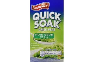Batchelor's Quick Soak Dried Peas, 250-Gram (Pack of 12)