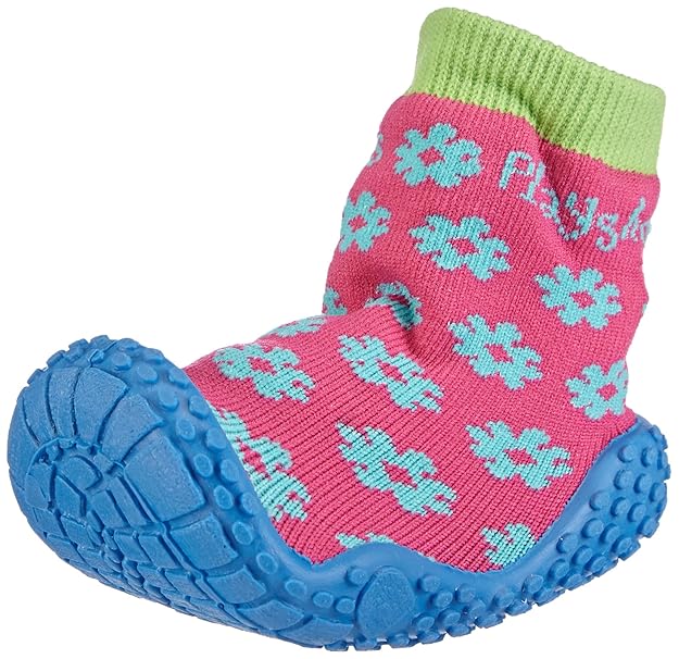 Playshoes Aqua-Socke Badeschuhe Blume Mädchen Aqua Schuhe
