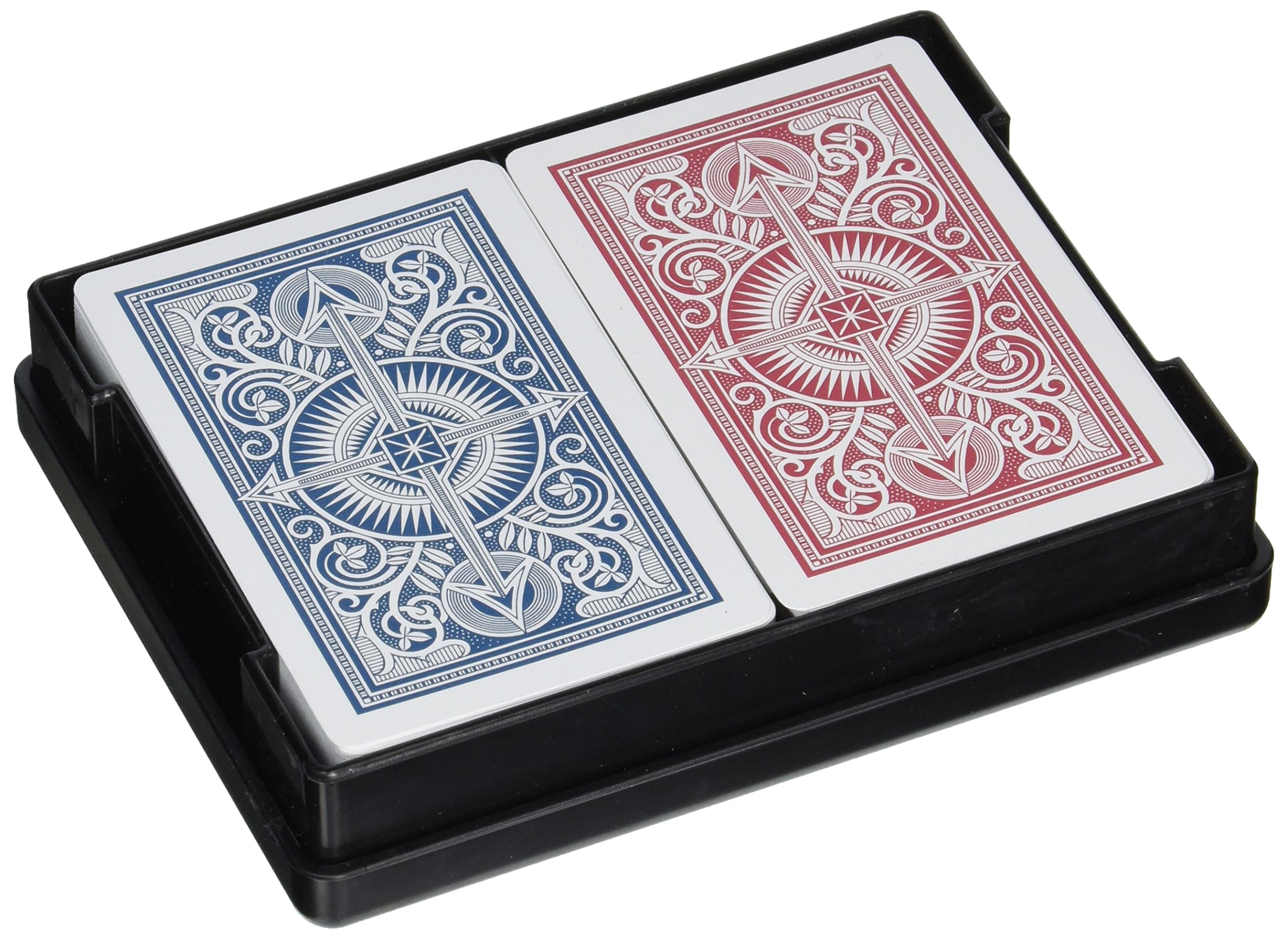 Kem Arrow Narrow Jumbo Index Playing Cards Red and Blue Decks Jumbo Index eBay
