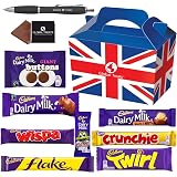Dairy Milk Chocolate Selection Box - Cadbury Flake, Cadbury Wispa, Cadbury Freddo, Cadbury Twirl, Cadbury Dairy Milk Bar, Cad