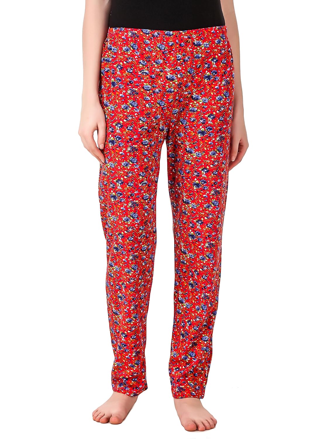 masha women's cotton printed multicolor pyjama-pj-a15-135-s-p