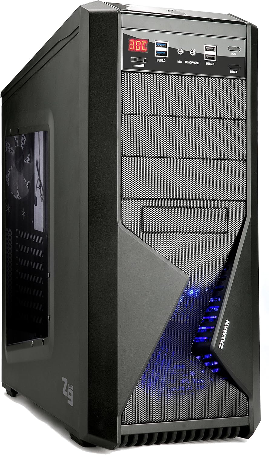 Zalman Z9U3 Boîtier PC en Acier ATX Noir Amazon.fr Informatique