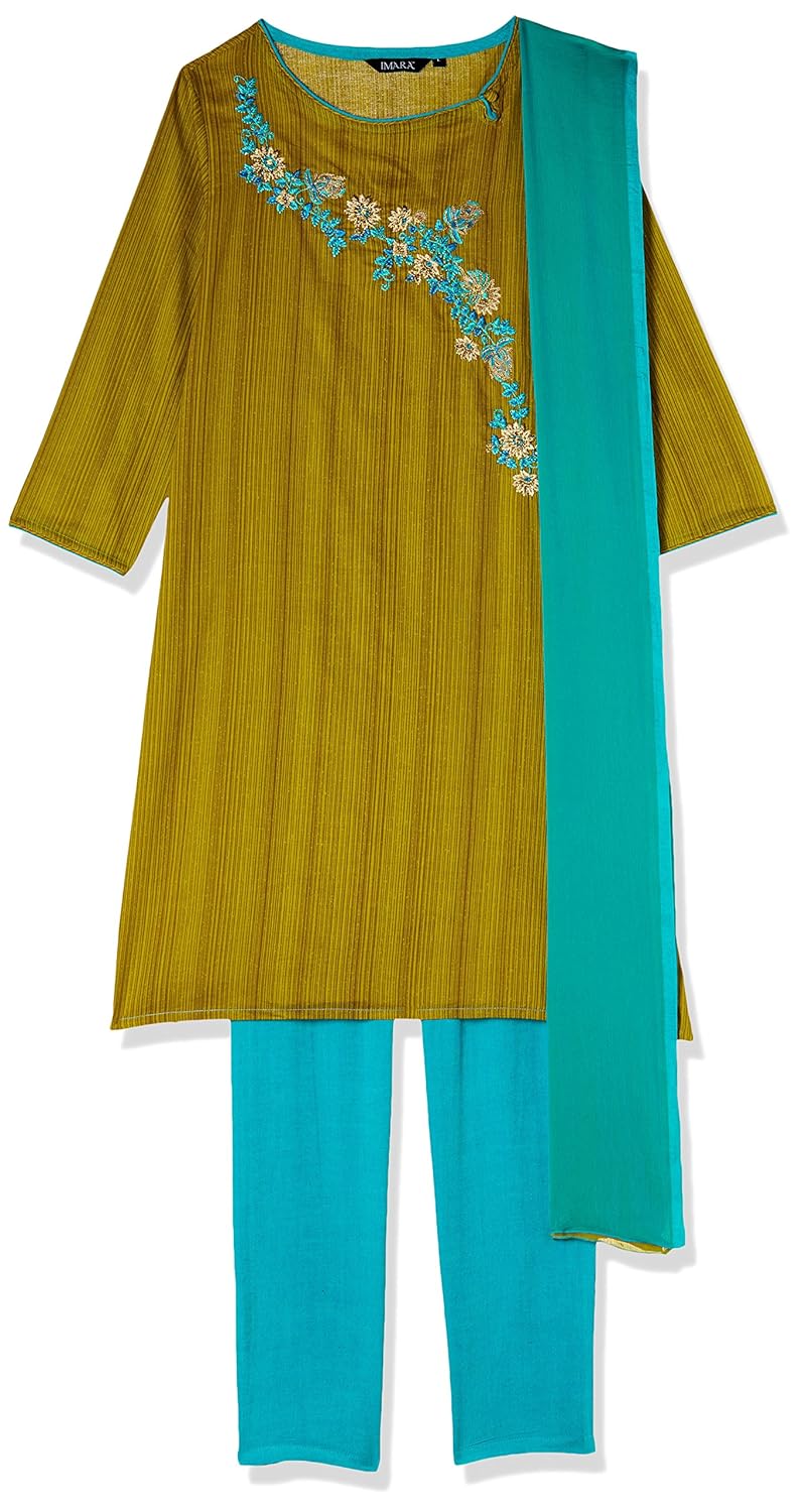 imara women's a line salwar suit set