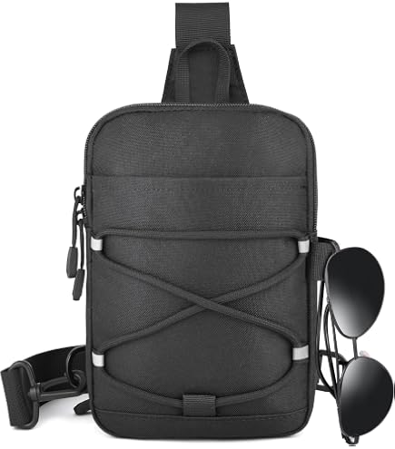 Collsants Small Crossbody Bags for Men Women Mini Sling Bag Lightweight Chest Bag for Hiking Travel Sports : Clothing, Shoes & Jewelry