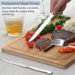 Eisinly 20-Piece Silverware Set Service for 4, Food