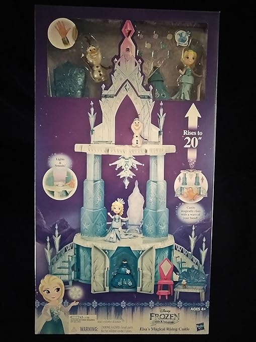 elsa magical rising castle