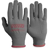 VViViD Grey Professional Vinyl Wrap Anti-Static Applicator Glove Pair (2 Glove Pack)