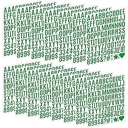 1470 Letter Stickers 15 Sheets Alphabet Stickers