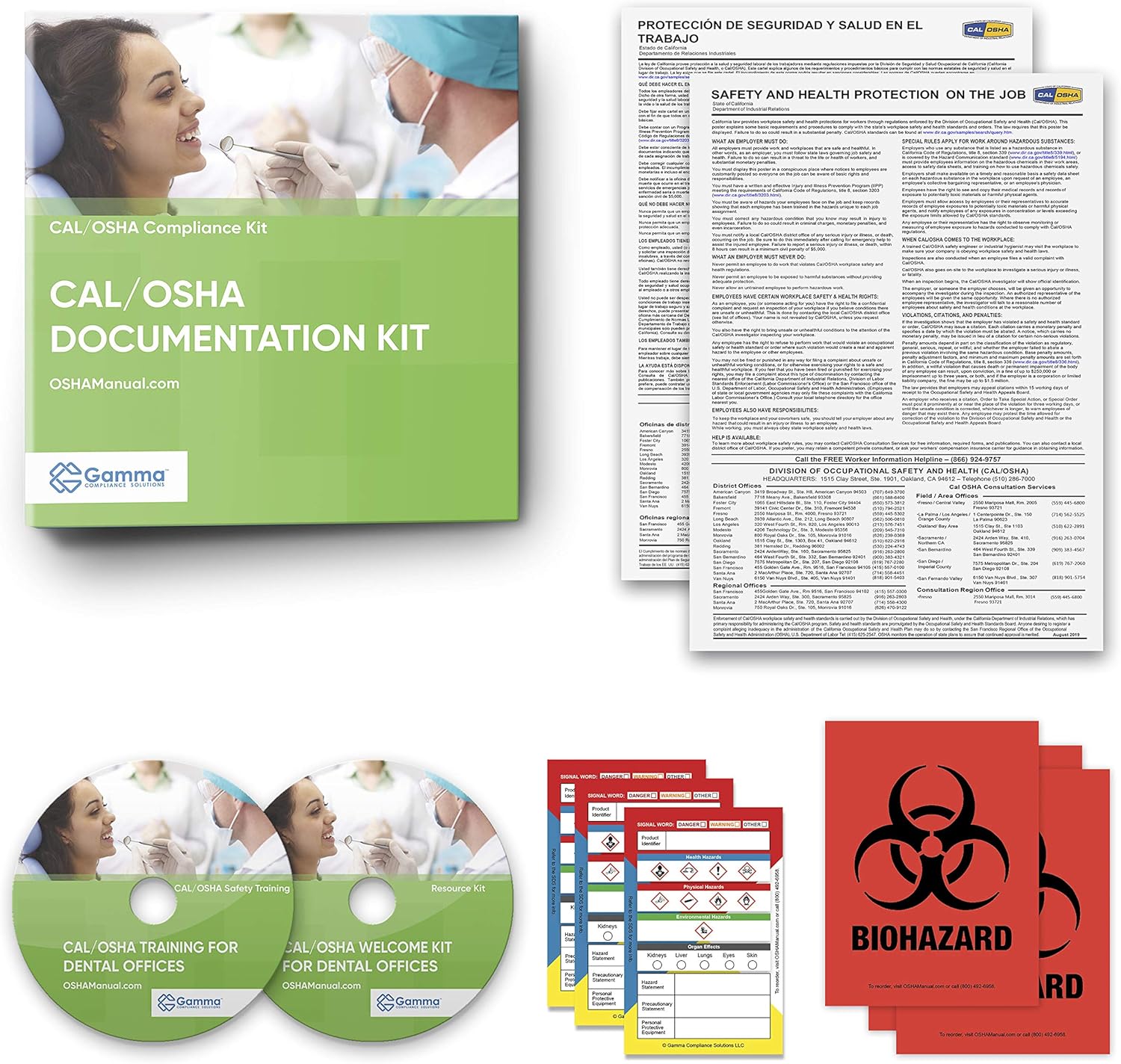 2020 Cal/OSHA Training Package for Dental Offices