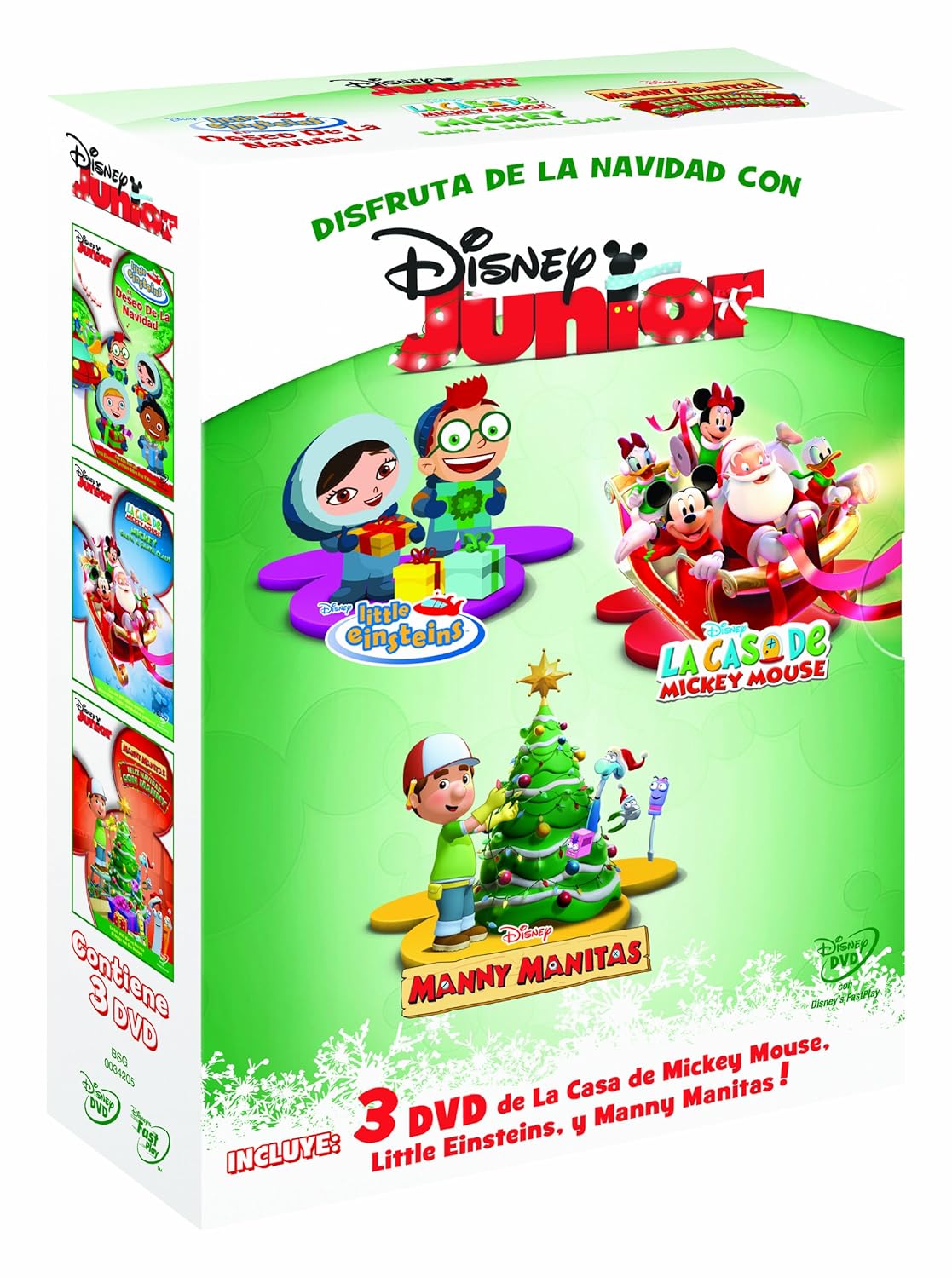 Amazon.com: Pack Disney Junior Navidad (Import Movie) (European Format - Zone 2) (2012) Personajes Animados; Rob Laduca: Movies & TV