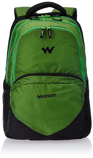 Wildcraft Polyester 30 ltrs Green Laptop Backpack (8903338054566)