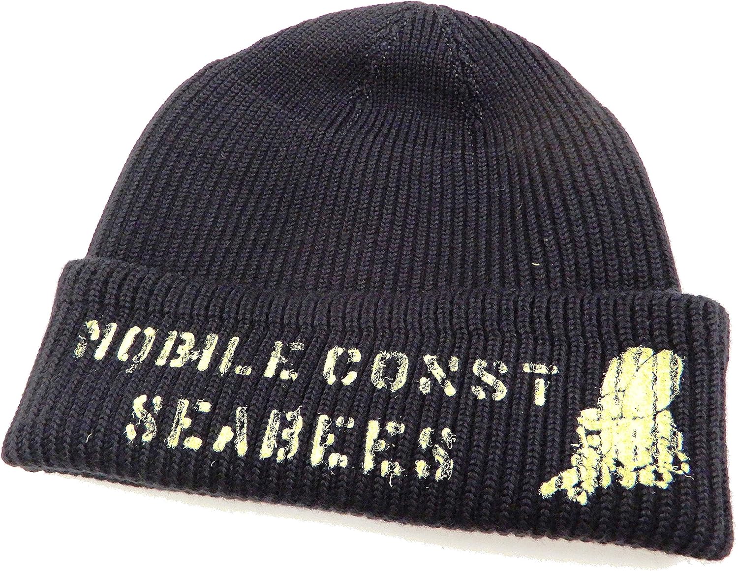 navy knit cap