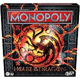 Monopoly House of the Dragon Edition Board Game | Based on the Hit TV Series | Ages 17 and Up | 2 to 6 Players | Strategy Games (Amazon Exclusive)