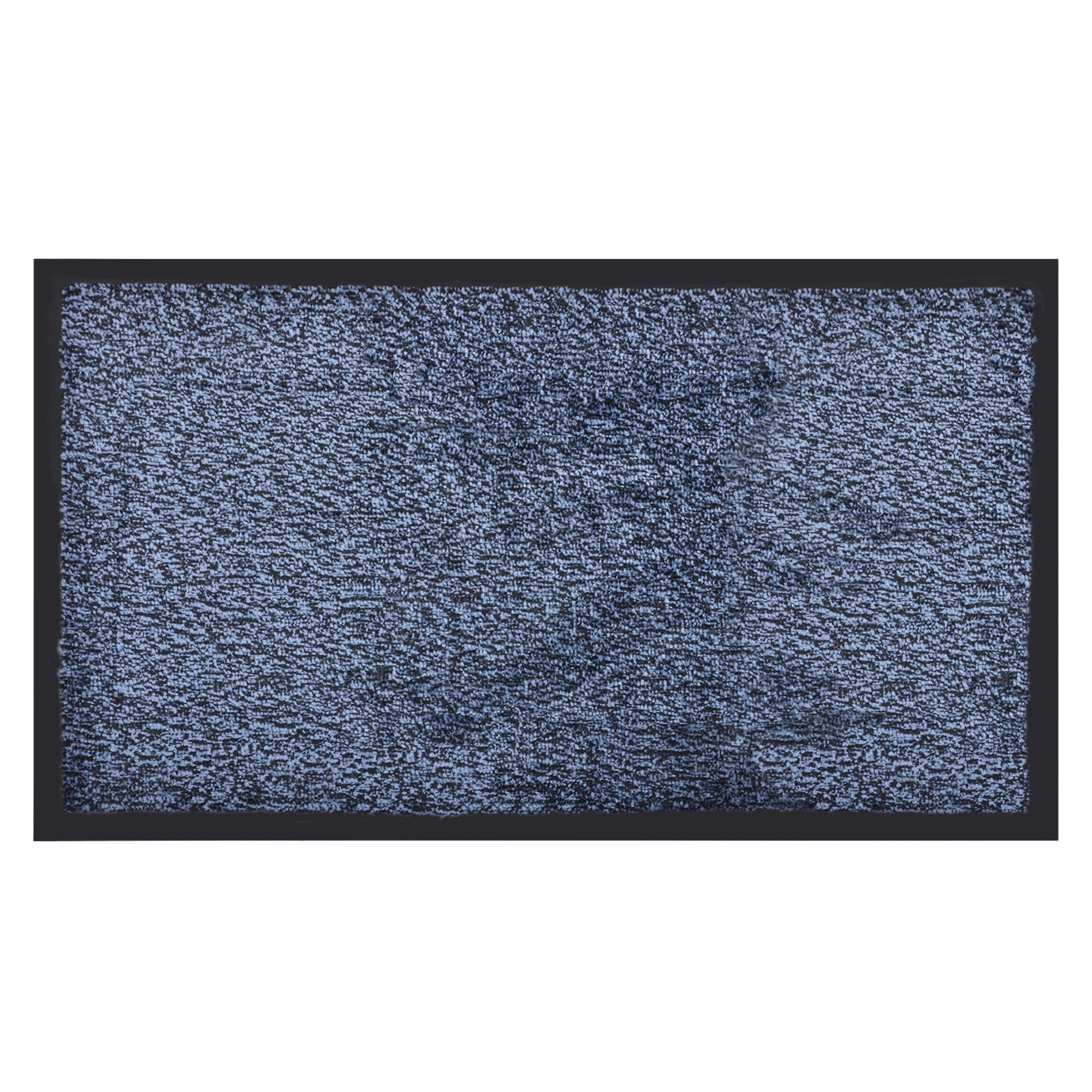 Micro-Pro Anti-Slip Barrier Floor Mat PVC Heavy Duty Black Blue Fleck Indoor Outdoor 75cm