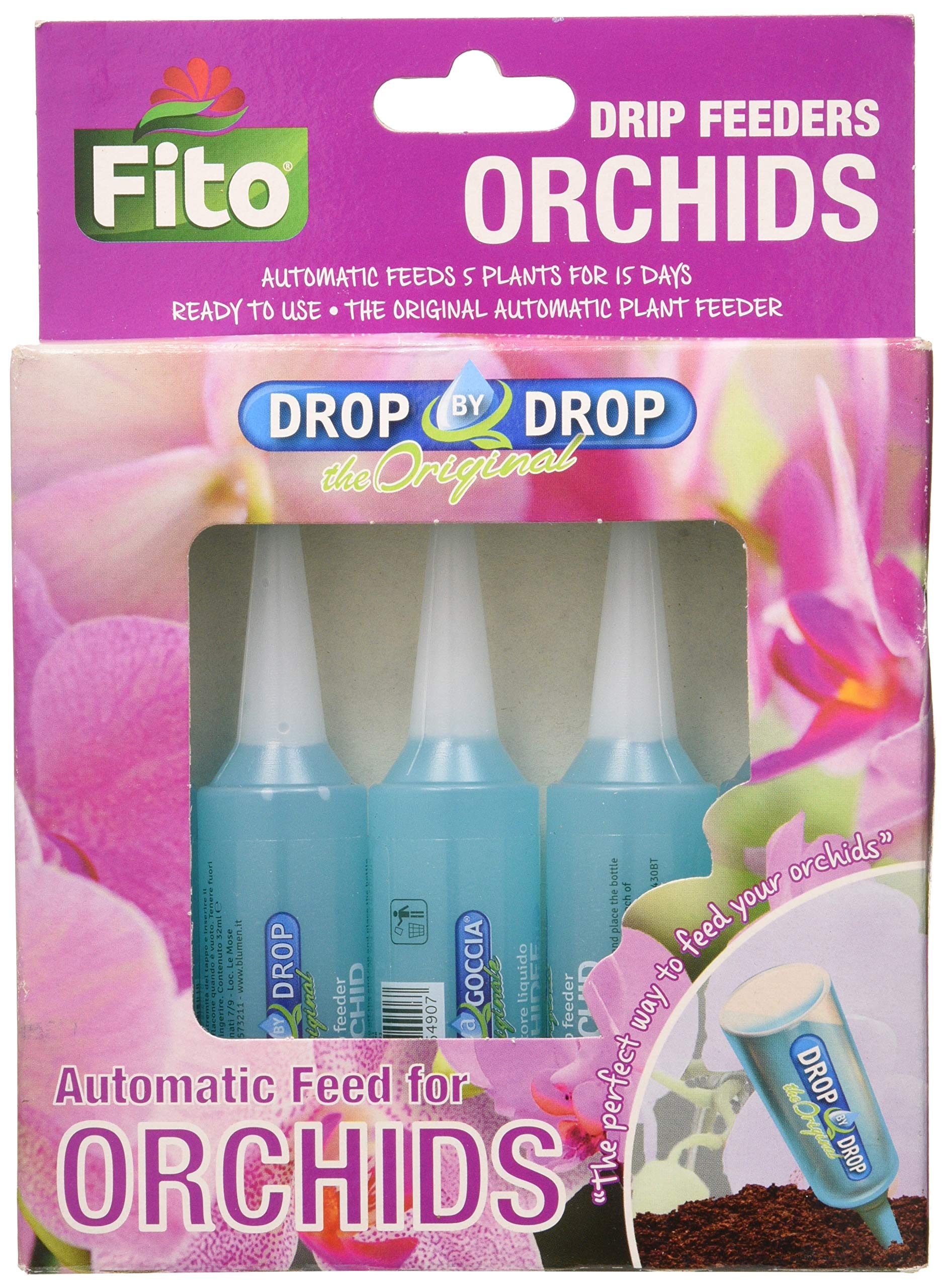FITO 2044393 Orchid Drip Feeder, 160 ml, Blue, 13.5x2.8x18.5 cm