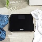 Salter 9049 BK3R Max Digital Bathroom Scale 250kg Supersize Display Carpet Feet view 5