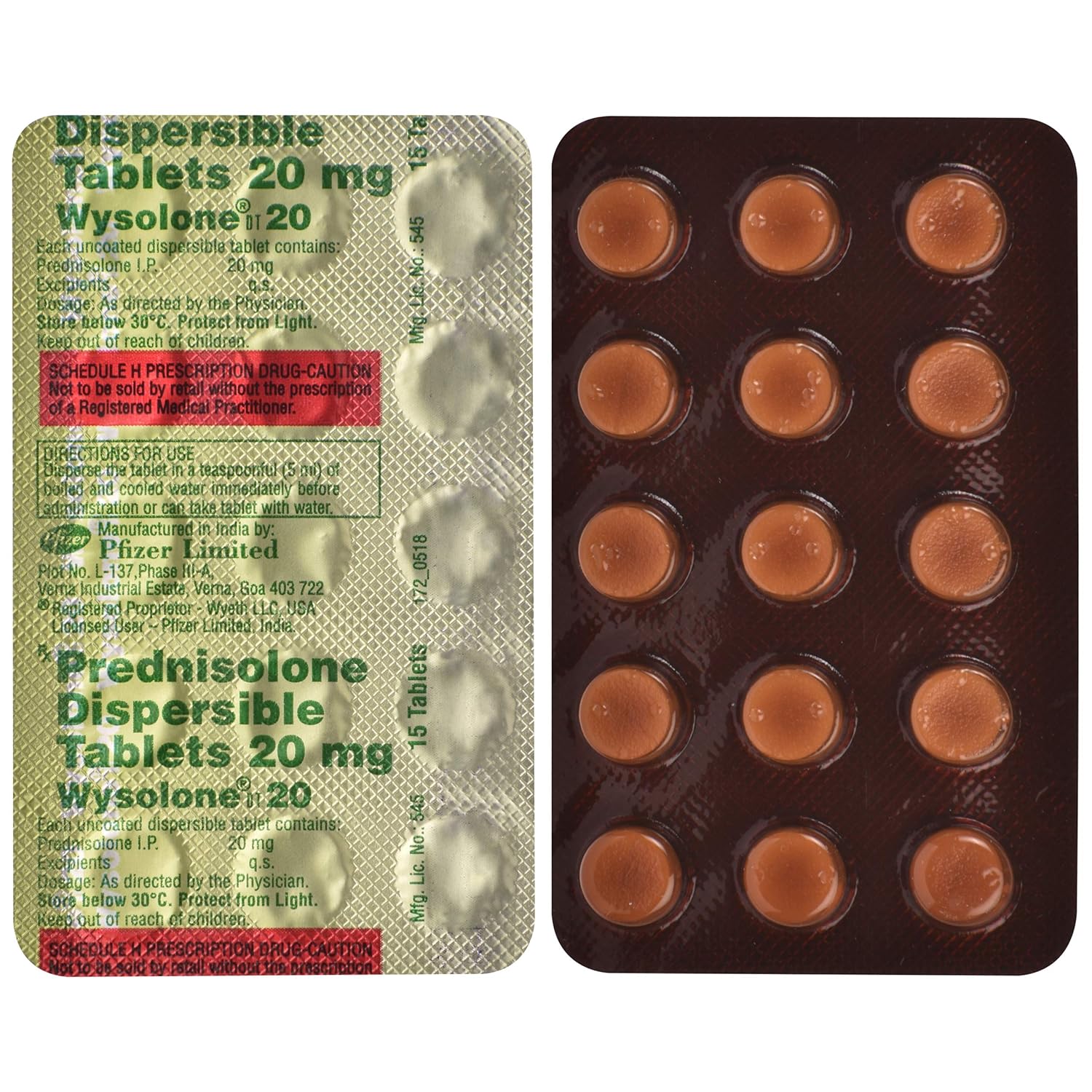 Prednisolone 20mg Price