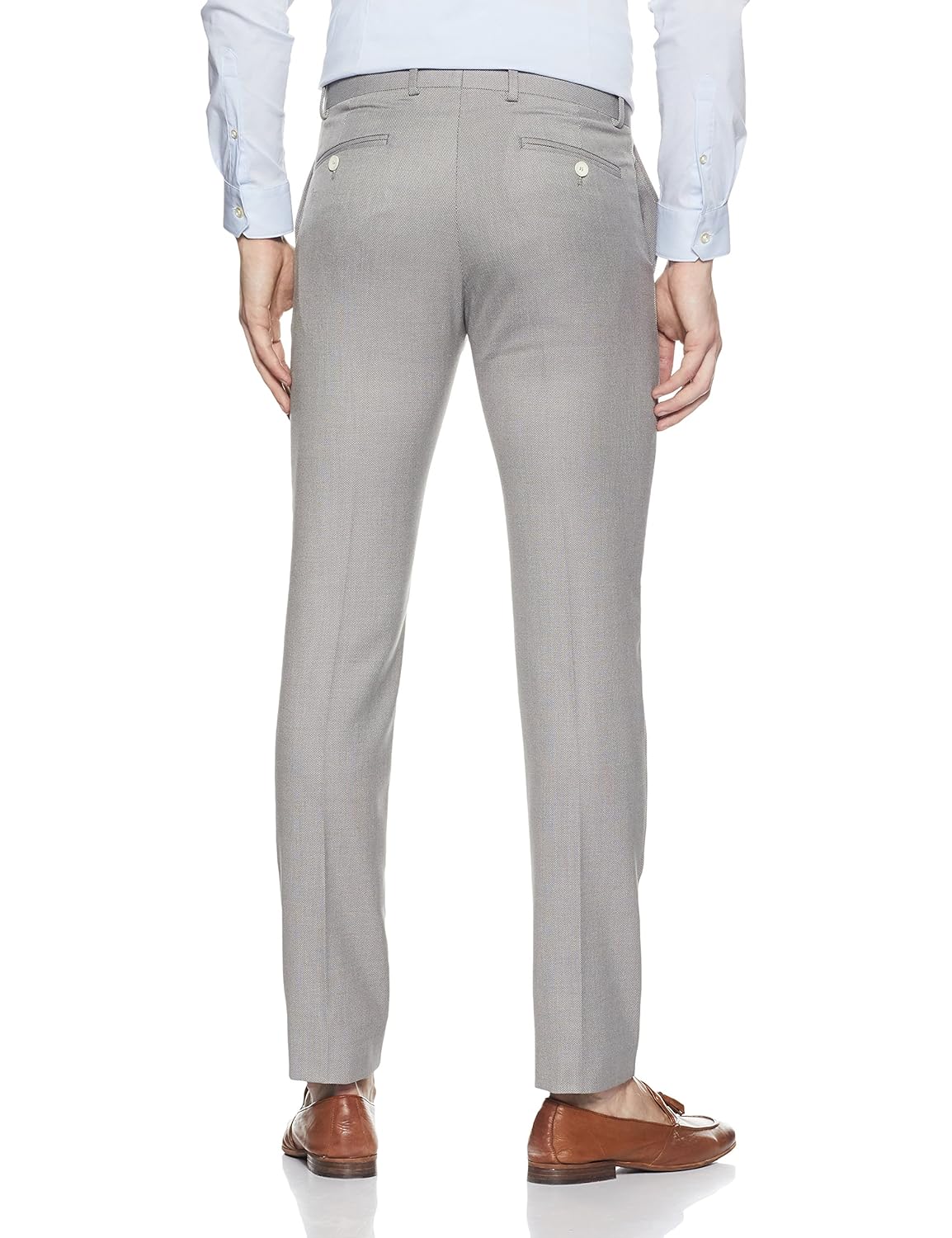 blackberrys men's skinny fit formal trousers