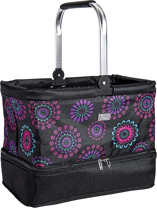 insulated market tote