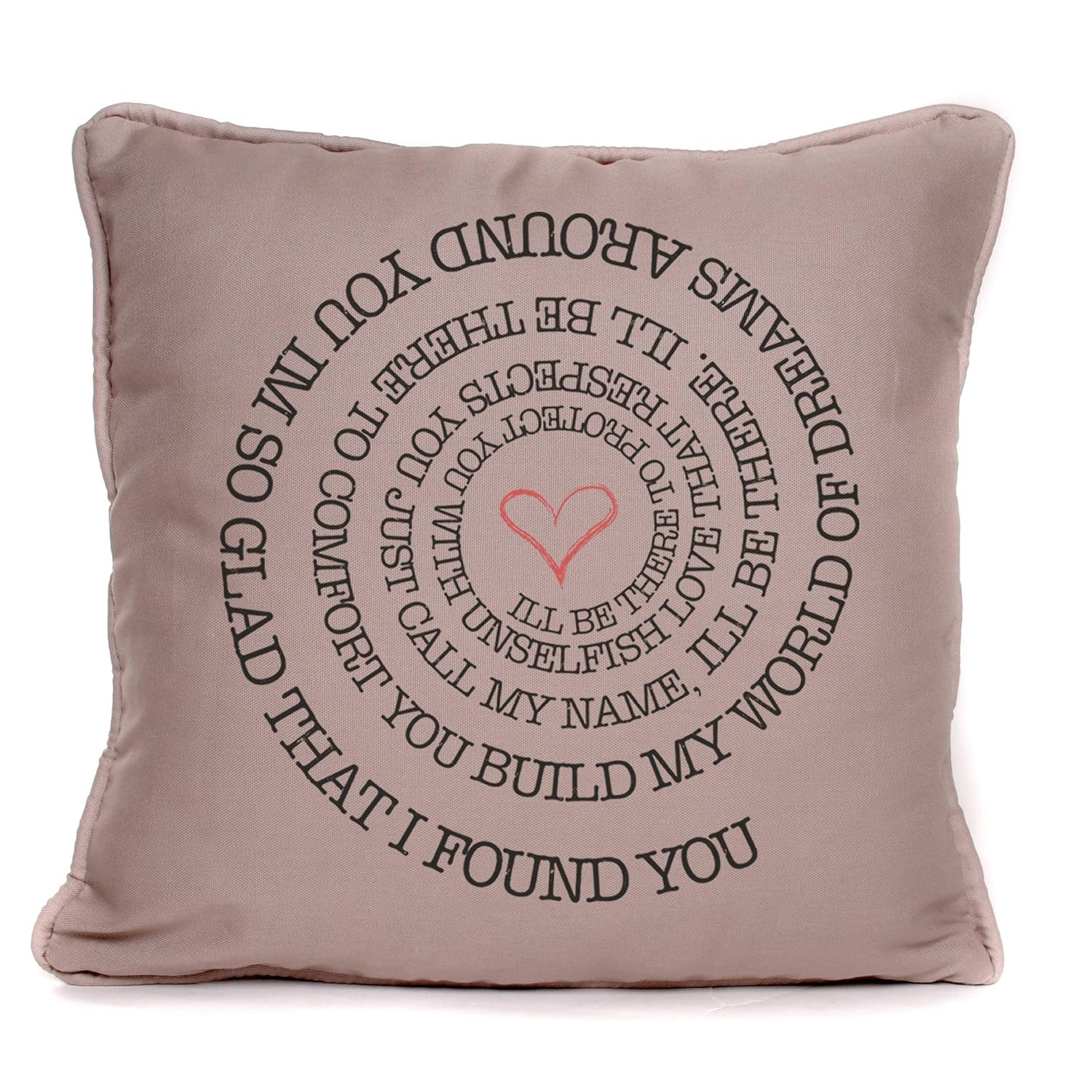 Amazon Com Michael Jackson I Ll Be There Song Lyrics Cushion
