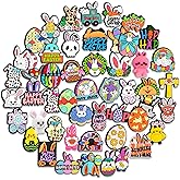 Easter Focal Beads Bulk 50PCS Different Silicone Bunny Focal Beads for Pens/Necklace/Keychains/Bracelets Easter Day Gifts