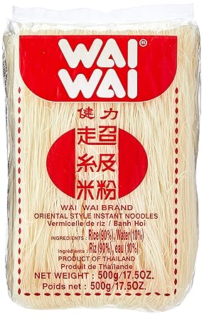 Wai Wai Thailand Reis Vermicelli 500 G Amazon De Lebensmittel Getranke