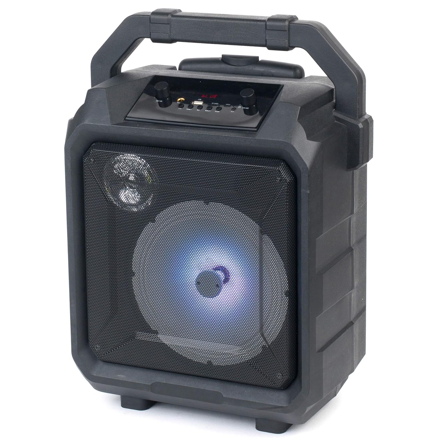 intempo portable party led bluetooth speaker