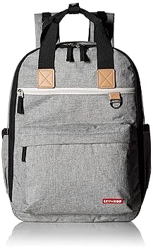 Skip Hop Duo Wickelrucksack, grau