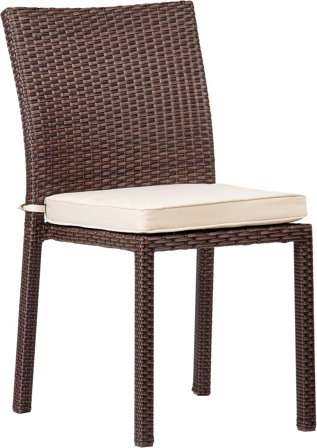 amazon 4 piece patio set on Amazon Com Atlantic Patio Liberty 9 Piece Patio Armless Dining Table Set Wicker Ideal For Outdoors And Indoors Garden Outdoor