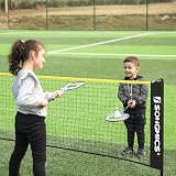 SONGMICS 5 m Badminton Volleyball Net Adjustable Height Portable Set SYQ500B02 view 7