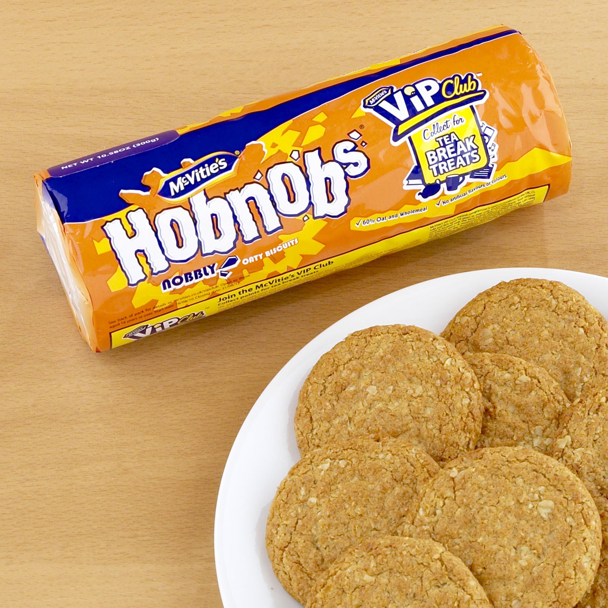 McVities Dark Chocolate Hob Nobs 300g