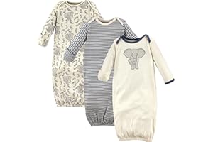 Touched by Nature Unisex Baby Organic Cotton Gowns