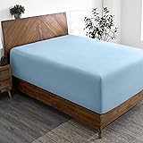 Bare Home Twin XL Fitted Sheet - Extra Deep Pocket