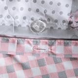 Prime Linens 4 Pcs Double Floral Grey Duvet Cover Set Microfibre Brushed view 3
