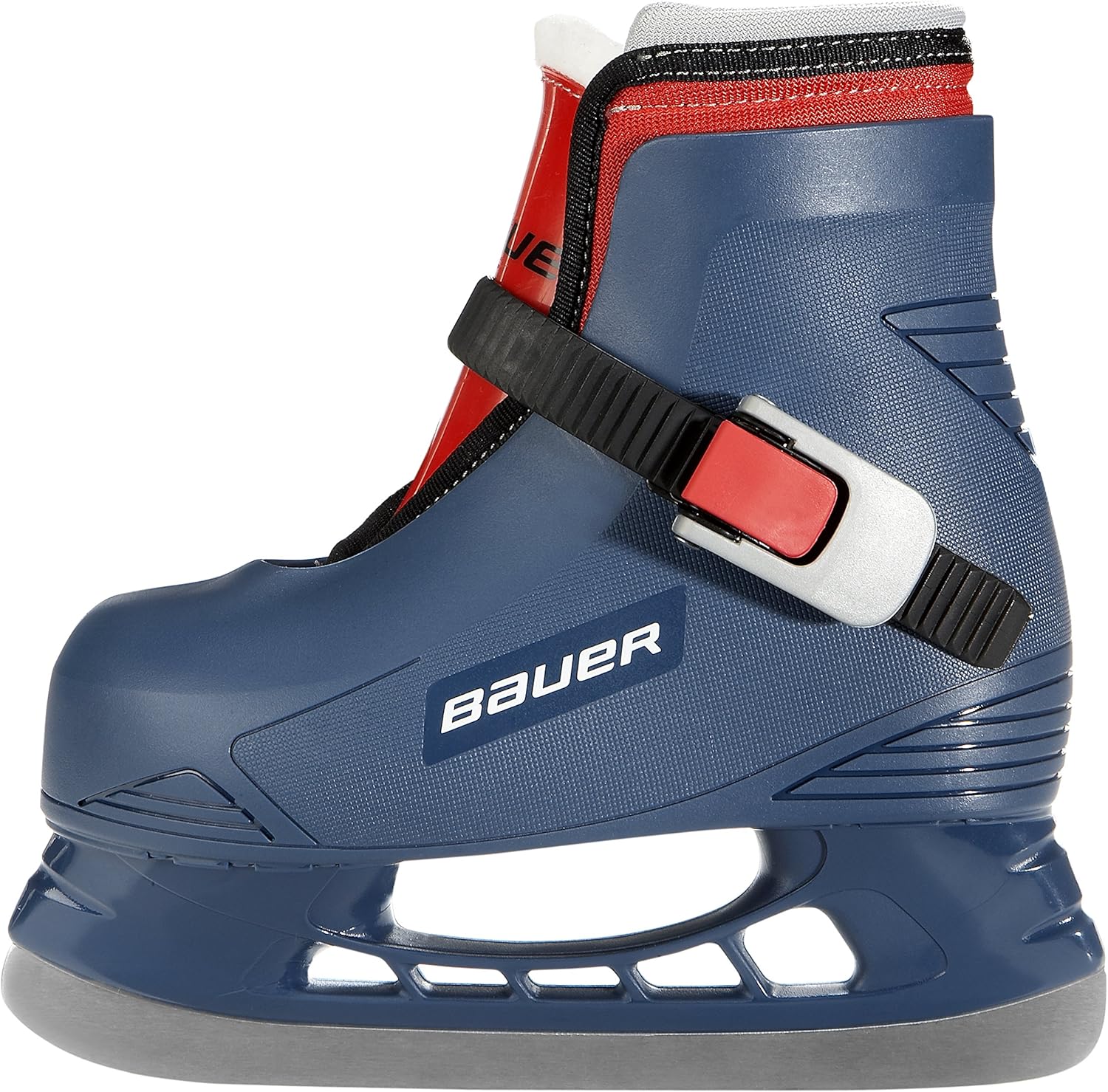 Bauer LIL Angel Champ Skates, Blue, 6-7: Toys & Games