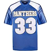 Afuby Tim Riggins Jersey 33 Friday Night Lights High School Football Jersey for Men Blue S-XXXL