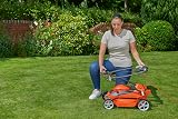 Flymo EasiStore 340R Electric Lawn Mower 34 cm 35 L Grass Box 1400W view 9